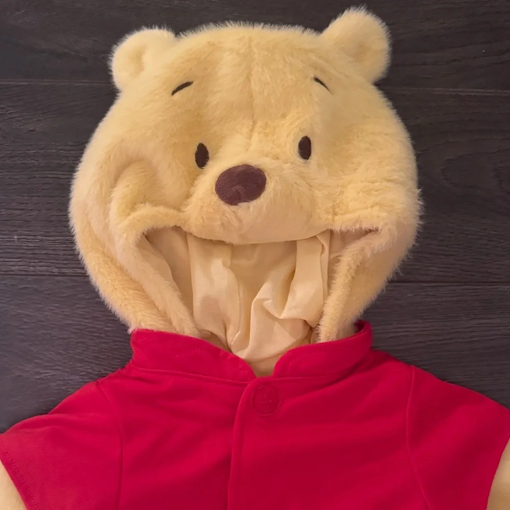 Pottery Barn Kids Yellow and Red Winnie the Pooh Costume - Picture 3 of 6